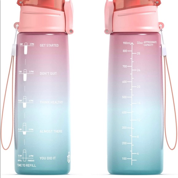 Other - Y&3 32oz Motivational Fitness Sports Water Bottle, BPA Free Tritan Plastic